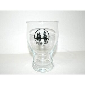 Belmont Lake Brewery Glass half pint Havelock Ontario Canada Beer